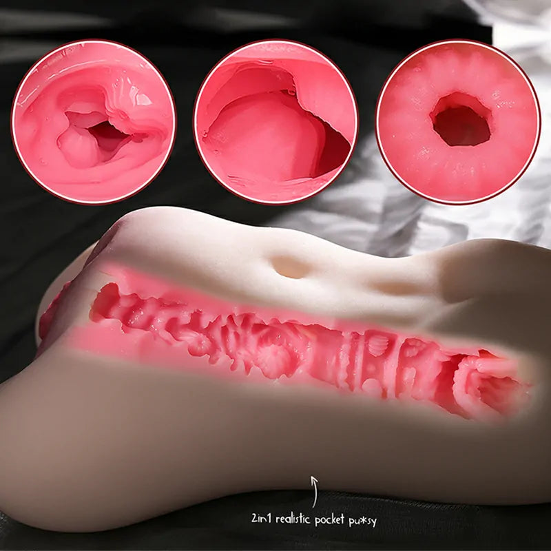 4.4LB Lifelike TPE Pussy Toy with Realistic Textures