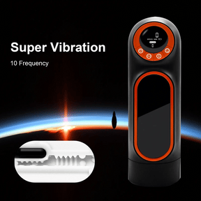 4 In1 Telescoping & Sucking & Vibrating Male Masturbator