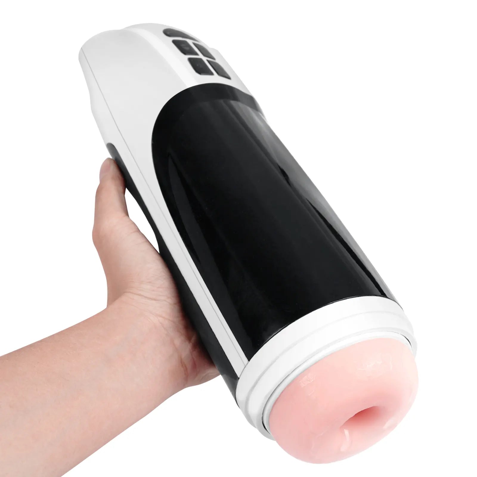 6-in-1Huge Size Hands Free Thrusting Male Stroker With Heating Base