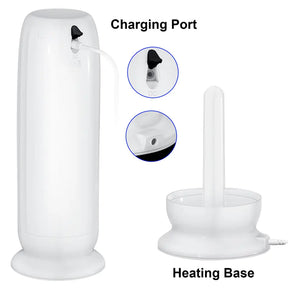 7 Frequency Automatic Stroking & Vibration Masturbator With Heating Base Waterproof