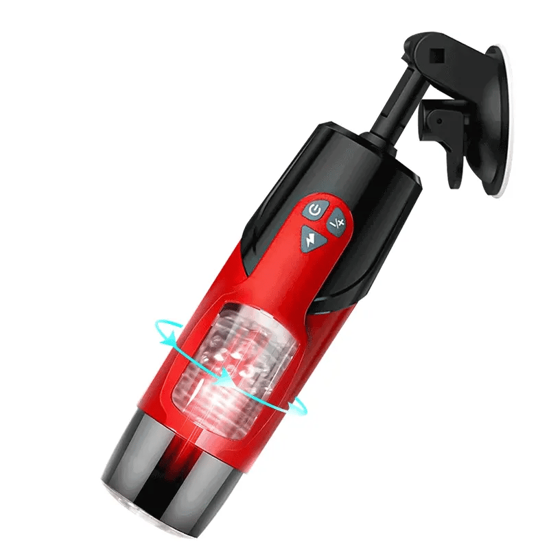 7 Frequency Rotating & Thrusting Hands Free  Masturbator