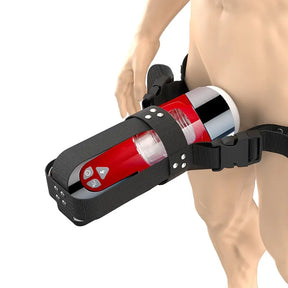 7 Frequency Rotating & Thrusting Hands Free  Masturbator