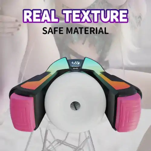 XT17 APP Automatic Thrusting Male Masturbator with LED Colorful Lights
