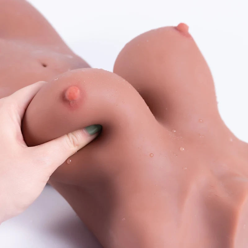 Alina-6.9LB Small Tan Female Sex Doll Torso