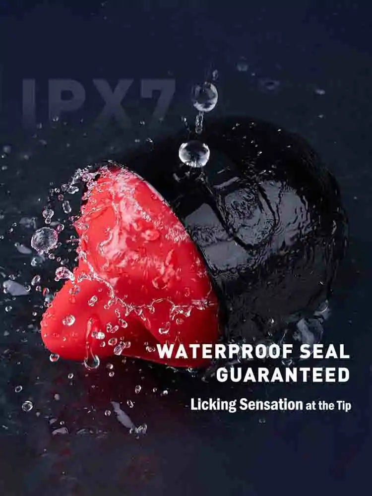 XR10 APP Controlled Shower Stroker With 9 Vibration And Tongue Licking Modes Waterproof