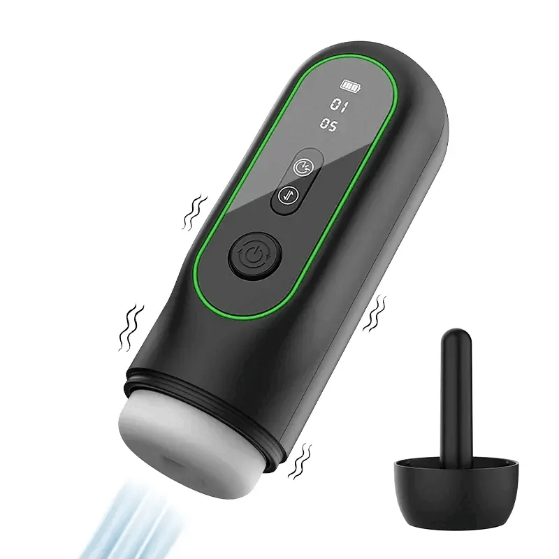6 In 1 Male Masturbator 4 Sucking 15 Thrusting 6 Vibrating Heating Voice