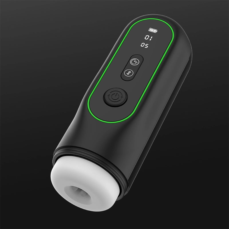 6 In 1 Male Masturbator 4 Sucking 15 Thrusting 6 Vibrating Heating Voice