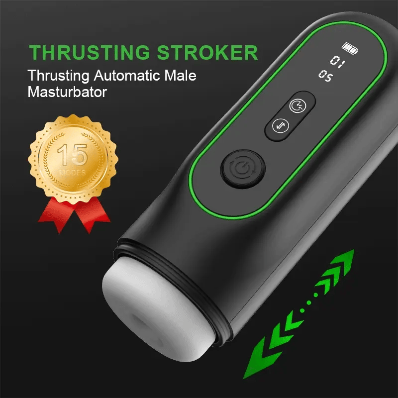 6 In 1 Male Masturbator 4 Sucking 15 Thrusting 6 Vibrating Heating Voice