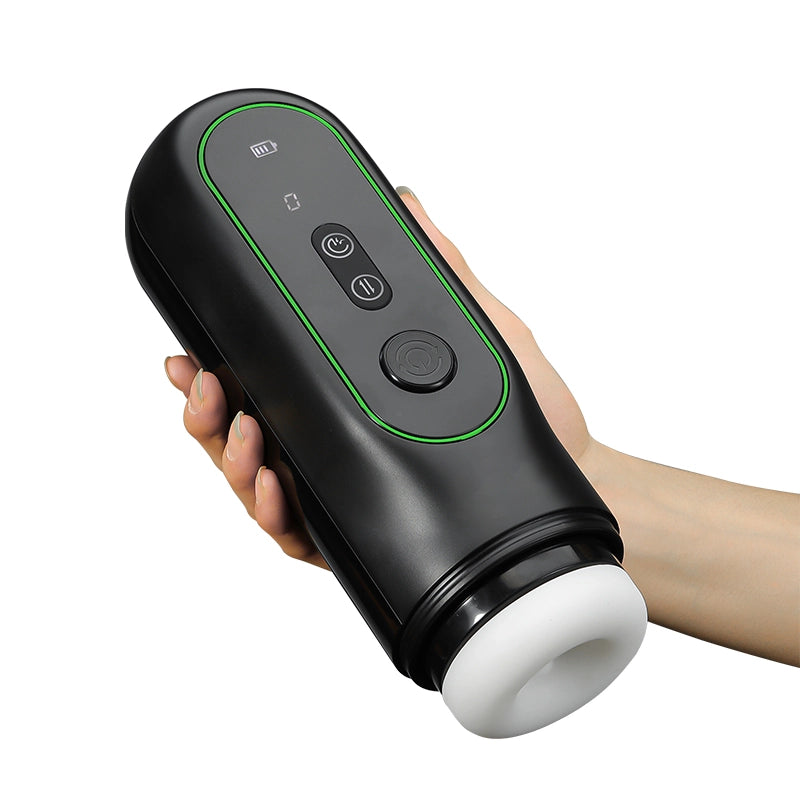 6 In 1 Male Masturbator 4 Sucking 15 Thrusting 6 Vibrating Heating Voice