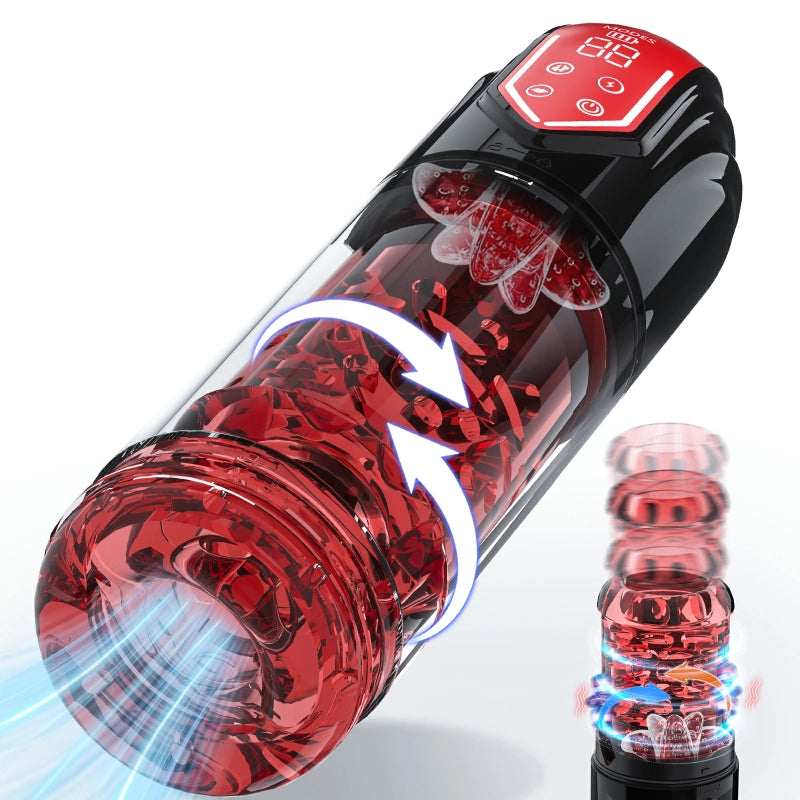 Bathroom Grade Deep Dick Sucking machines Five Action Stimulation