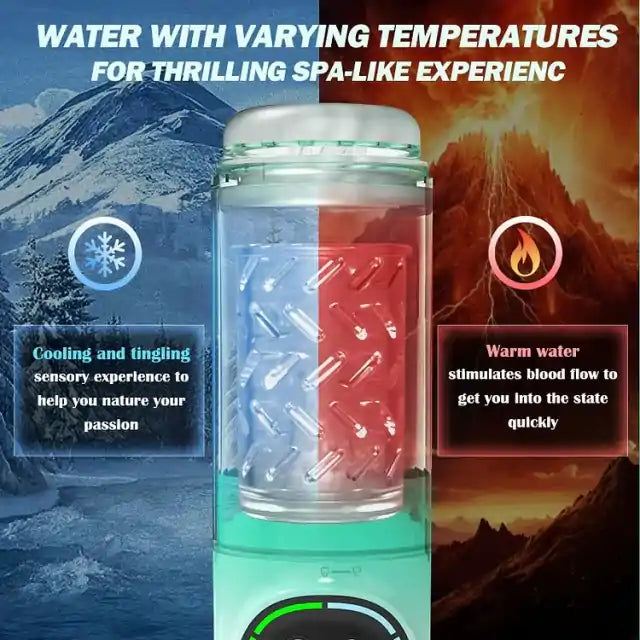 XR4 5 in 1 Waterproof Blowjob Machine Thrusting Sucking Vibrating Rotating