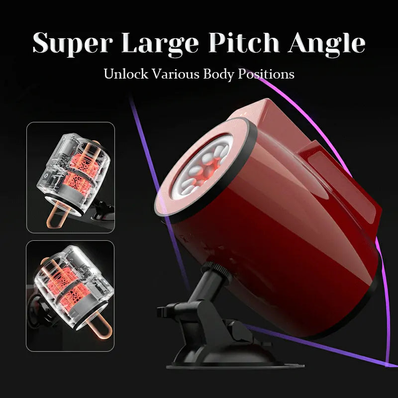 Dual-end Blowjob Machine Thrusting Rotating Vibrating Waterproof