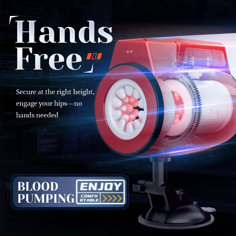 Dual-end Blowjob Machine Thrusting Rotating Vibrating Waterproof