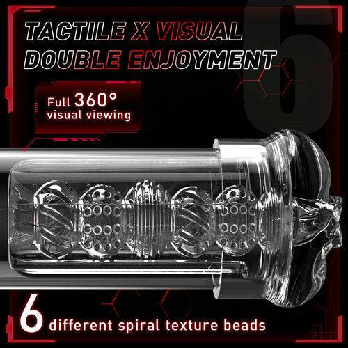XP13: Best Multifunction Vacuum Penis Pump Stroker with 3 Suction & 9 Vibration Masturbator blowjob machine