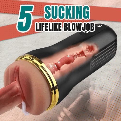 Realistic Male Masturbator | 10 Vibrating & 5 Sucting Modes Realistic Male Masturbator | 10 Vibrating & 5 Sucting Modes