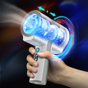XR17 3 In 1 Handheld Dual Open-Ended Stroker With Rotating Thrusting Vibrating