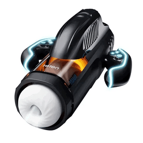 XS9 Handheld Masturbator With 10 Sucking Thrusting Mode 5 Speeds Heating Voice Function