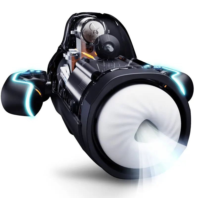 Bermuda Storm High-end  Automatic Masturbator10 Sucking Thrusting 5 Speeds Heating Stroker