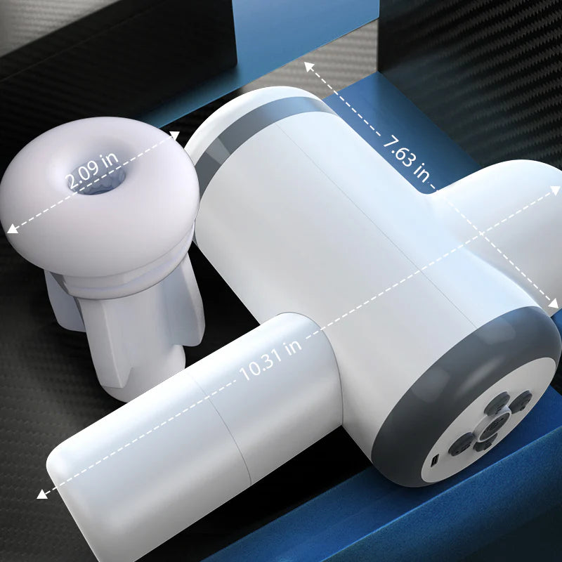 Auto lubrication thrusting Male Masturbator with Remote Control, Hands-Free Wearable, Silent 100% MT32
