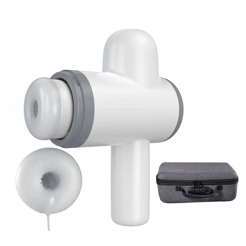 Discreet machine blowjob