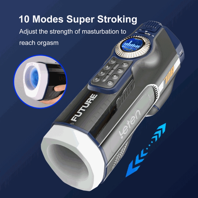 Leten Future Pro Multi-Function Thrusting Male Masturbator