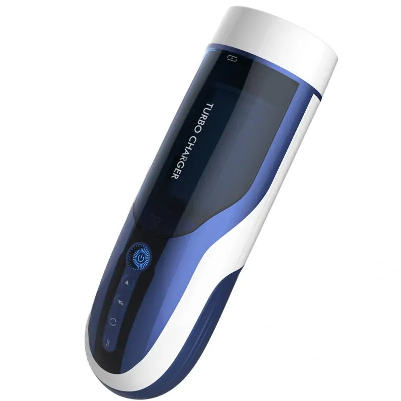 Leten Turbo Charger: 460 Strokes/Min Thrusting & Rotating Stroker with Moaning