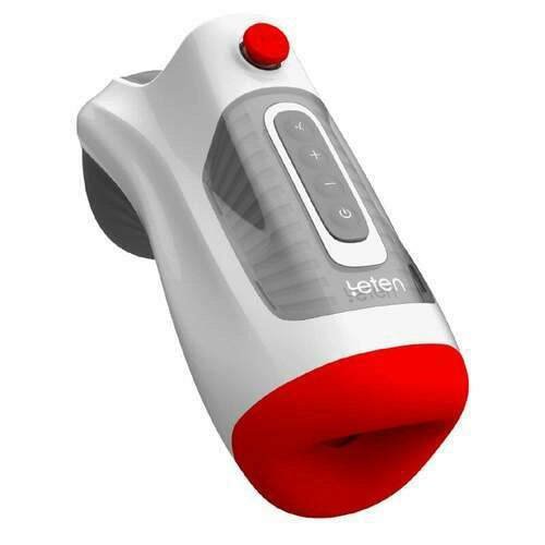 Leten 10 Vibration Deep Throat Air Control Vacuum Sucking Blowjob Masturbator