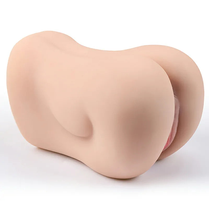 Life Like TPE Pocket Pussy 6.6LB Dual Channel Male Stroker Toy