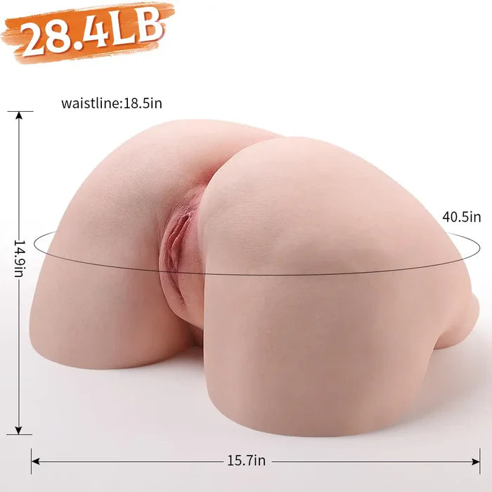 Linda 28.4lb Realistic Liquid Silicone Big Butt Sex Toys