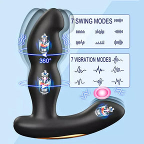 P M15 Remote Control 10 Frequency Vibrating Prostate Massager