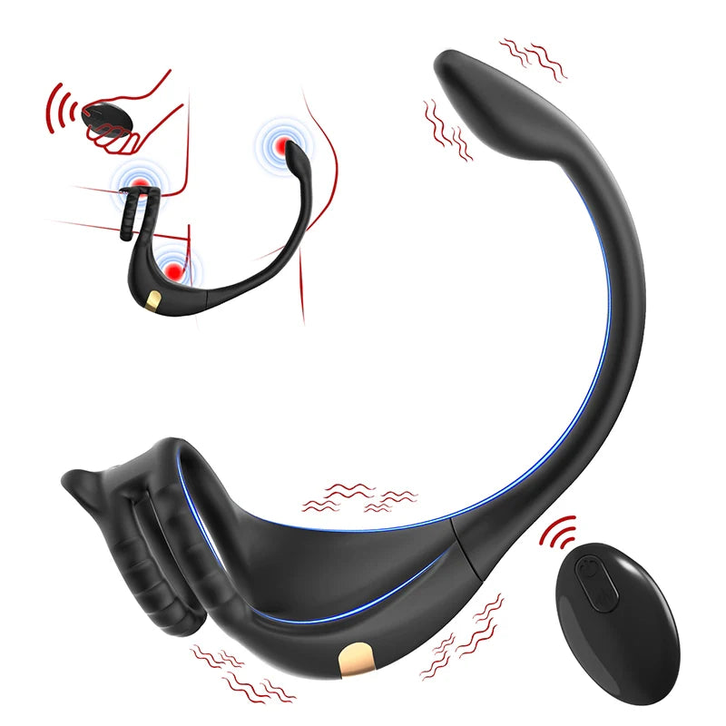Prostate Massager Penis Taint Anal Sex Toy MT2