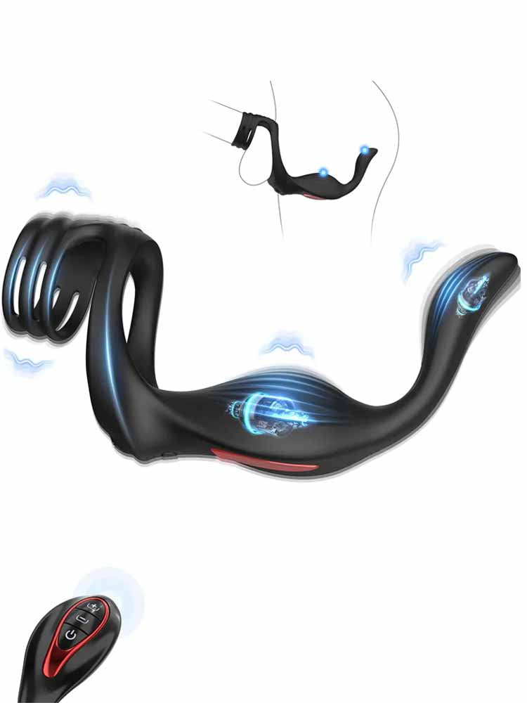 Prostate Massager Penis Testicle Perineum Anal Vibrator MT5