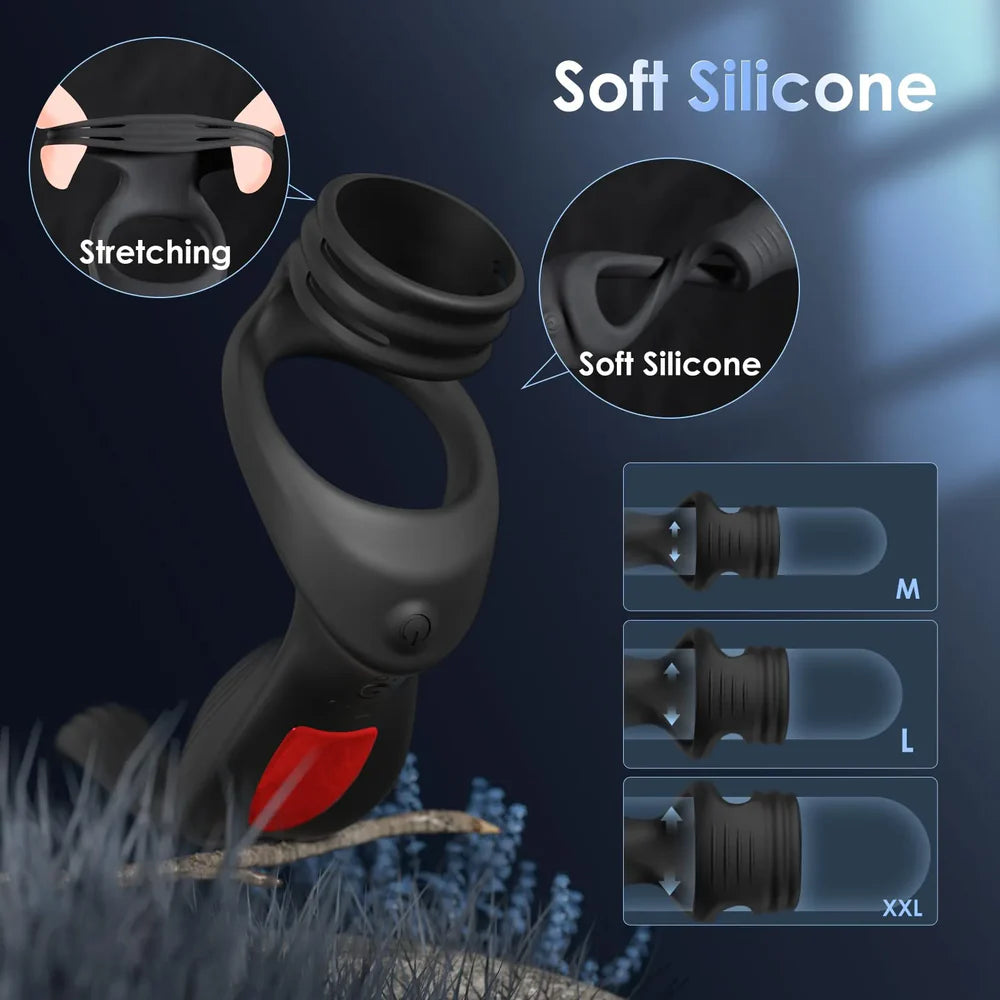 Prostate Massager Penis Testicle Perineum Anal Vibrator MT5