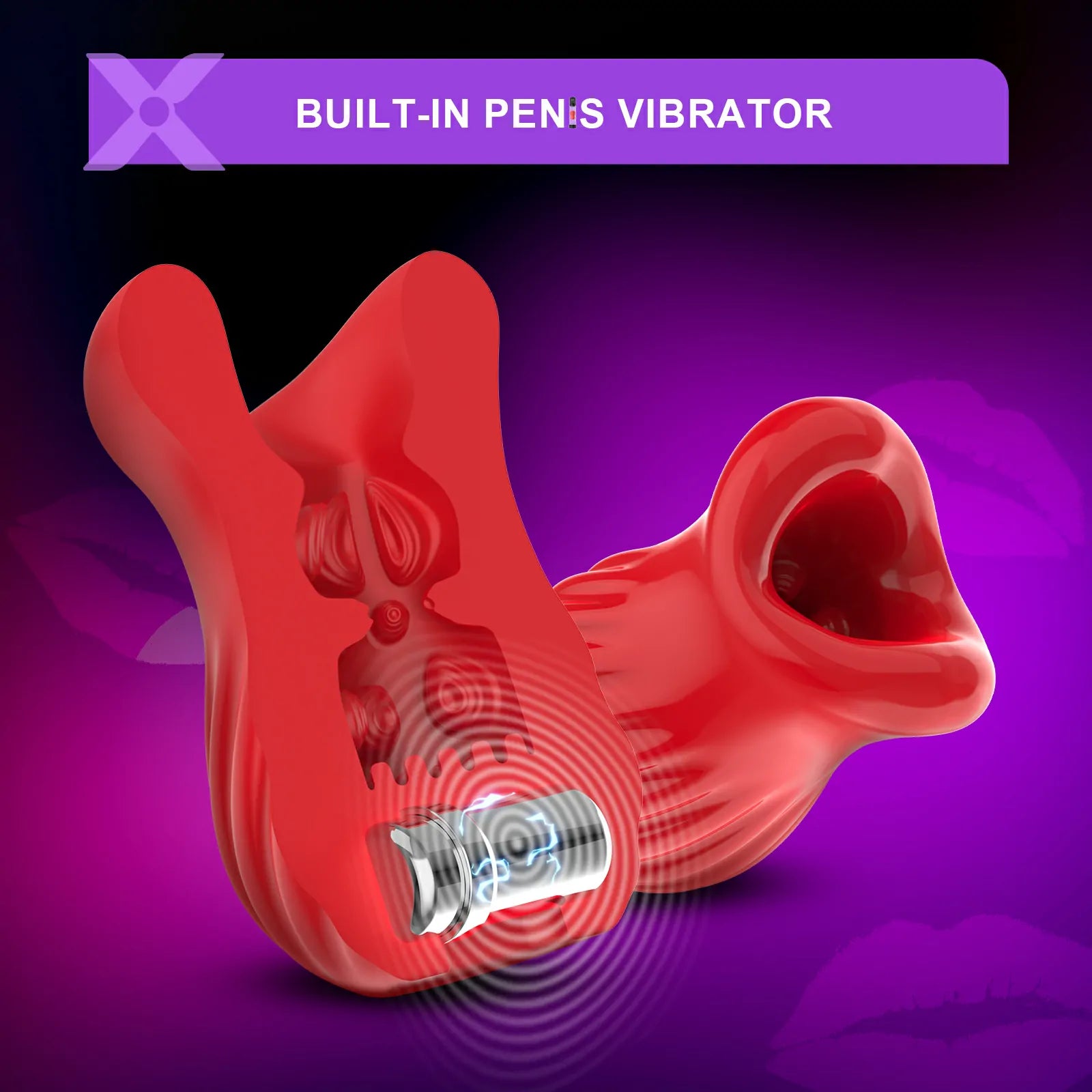Multi-Frequency Vibration Electric Water Penis Pump With 2 Silicone Sleeves