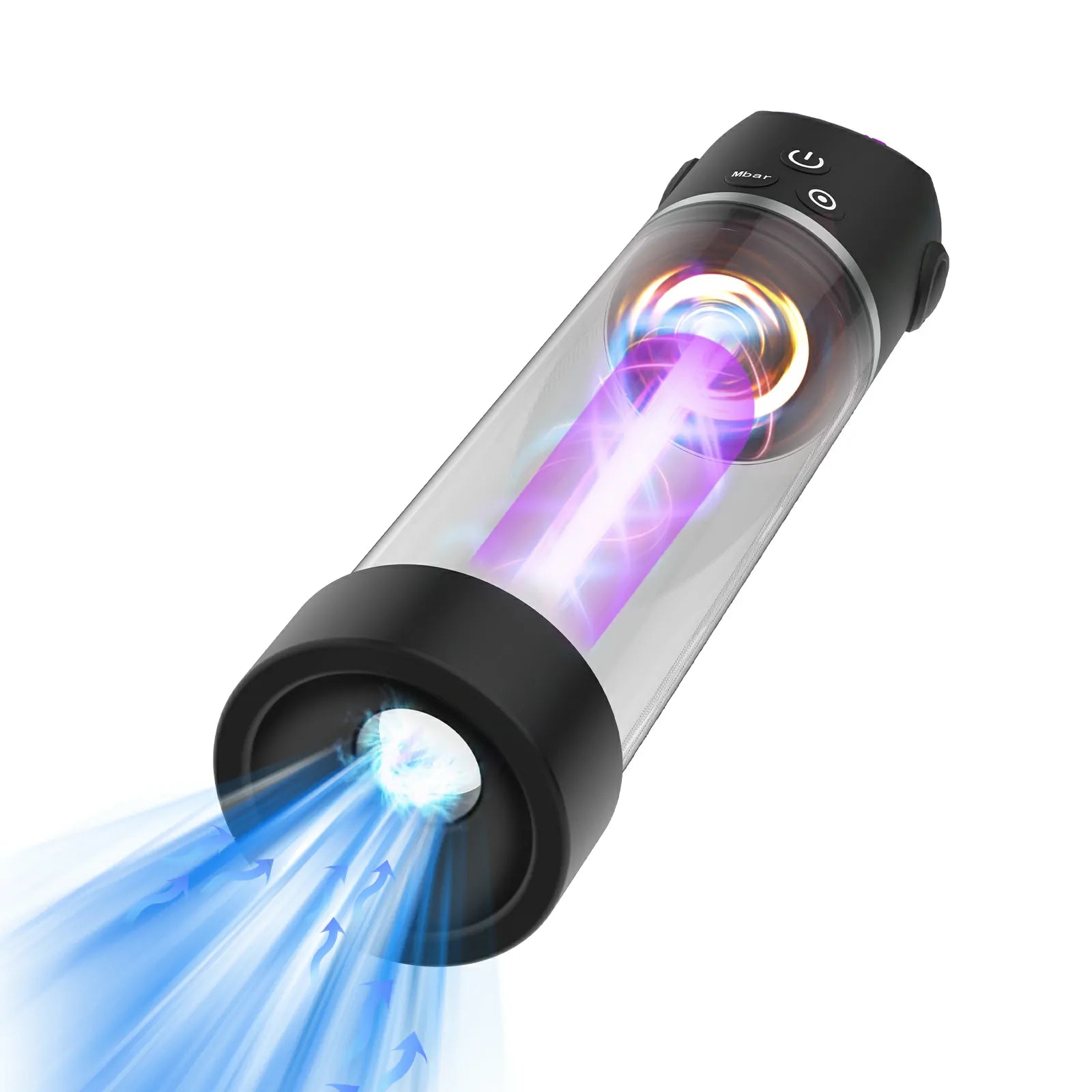 Luxury Vacuum Penis Pump 4 Suction Digital Display One Key Release
