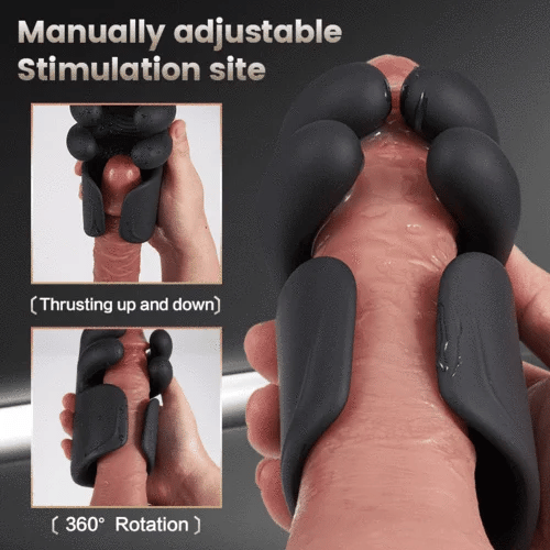 XG21 Automatic 10 Finger Pinchin & Tapping for Massage Therapy Male Vibratore