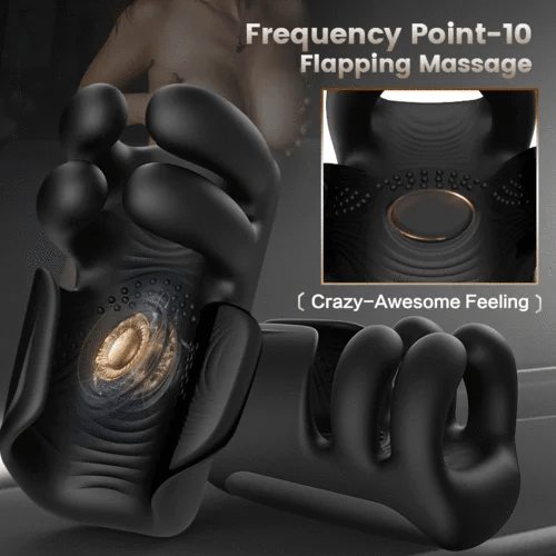 XG21 Automatic 10 Finger Pinchin & Tapping for Massage Therapy Male Vibratore