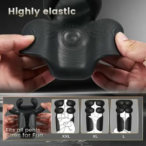 XG21 Automatic 10 Finger Pinchin & Tapping for Massage Therapy Male Vibratore