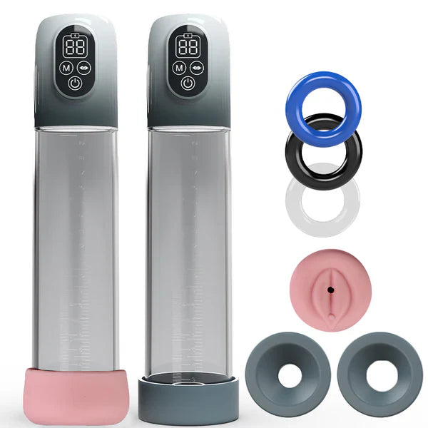 Multifunctional Electric  Water Penis Pump 4 training pressures and 5 suction modes