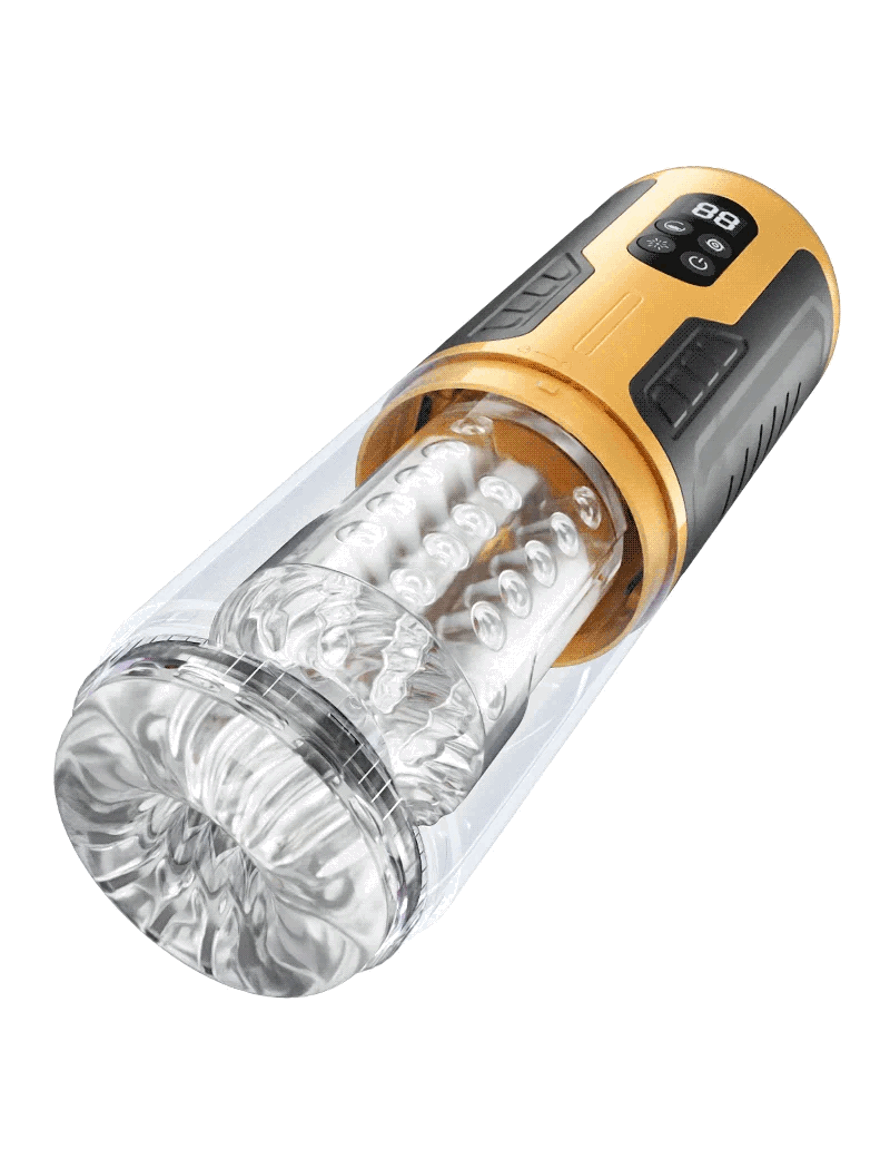 Automatic Male Masturbator with 7 Vibration Thrusting Rotating Modes
