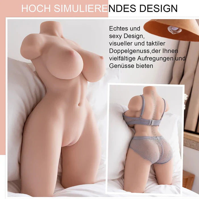Sissel: 17.95LB Realistic Sex Doll With Large Breasts