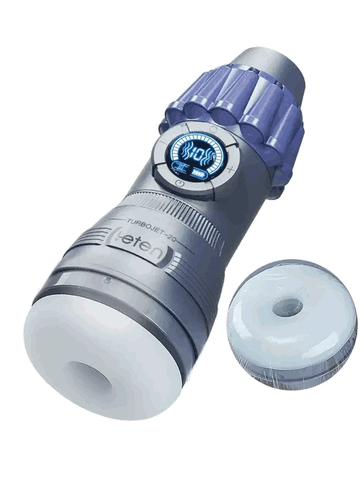 Leten TurboJet :Sucking Masturbator with 10 Suction and Vibration Modes Voice Interaction