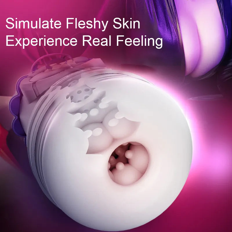 Leten TurboJet :Sucking Masturbator with 10 Suction and Vibration Modes Voice Interaction