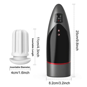 Suction Masturbator With UV Disinfection Heating Base for Small Penis