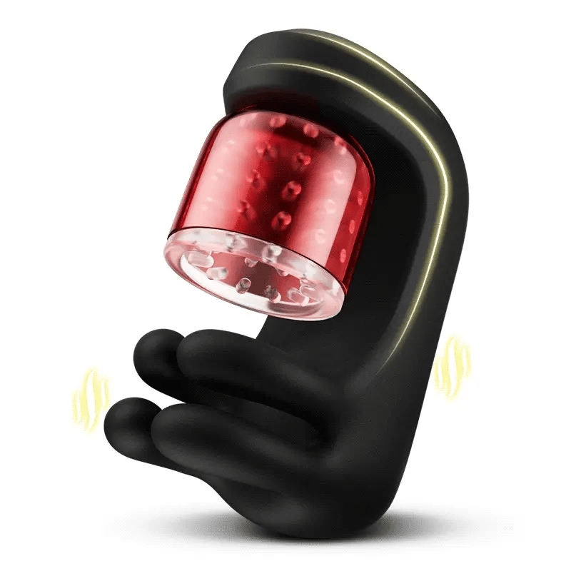 XG13 Top Male Vibrator with 9 Biting Rotation & Vibration 