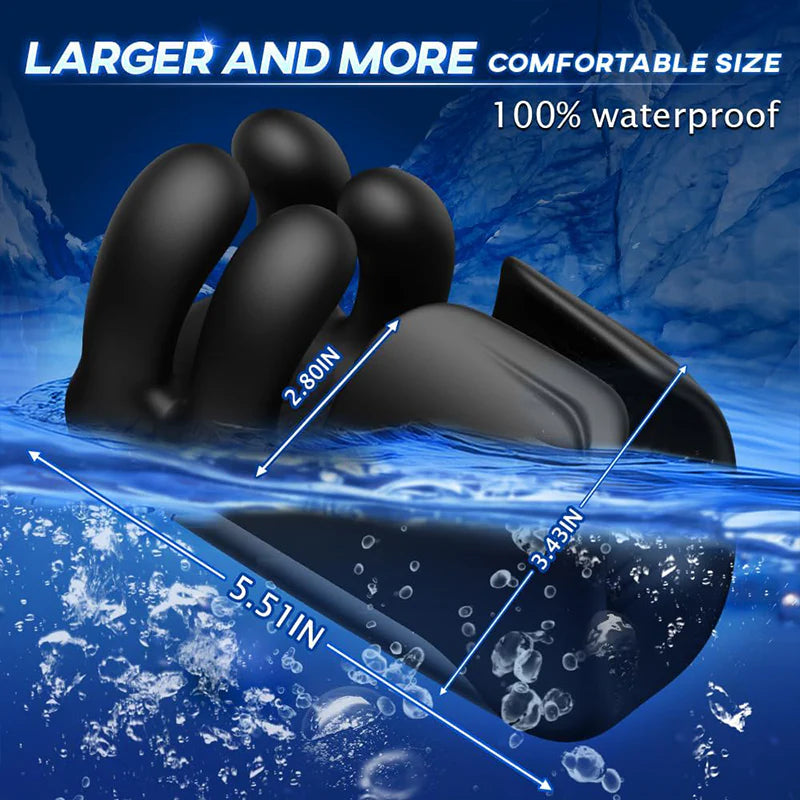 XG21: Automatic 10 Finger Pinchin & Tapping for Massage Therapy Male Vibratore