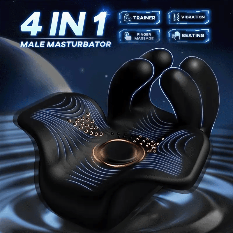 XG21: Automatic 10 Finger Pinchin & Tapping for Massage Therapy Male Vibratore