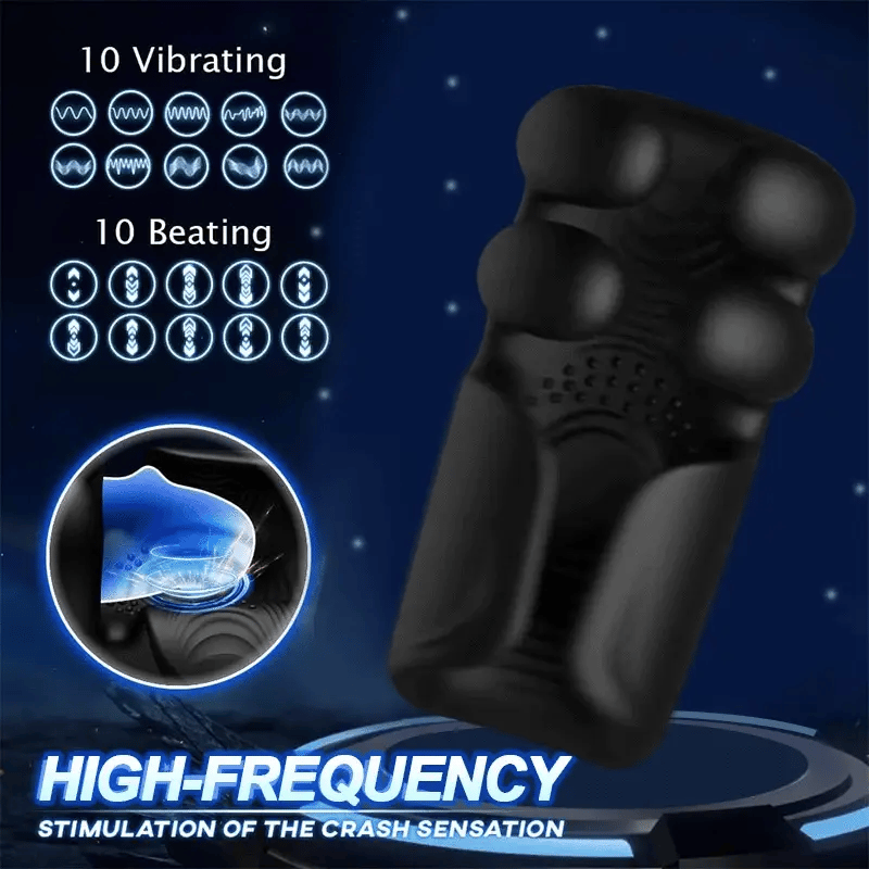 XG21: Automatic 10 Finger Pinchin & Tapping for Massage Therapy Male Vibratore