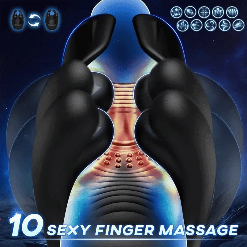 XG21: Automatic 10 Finger Pinchin & Tapping for Massage Therapy Male Vibratore