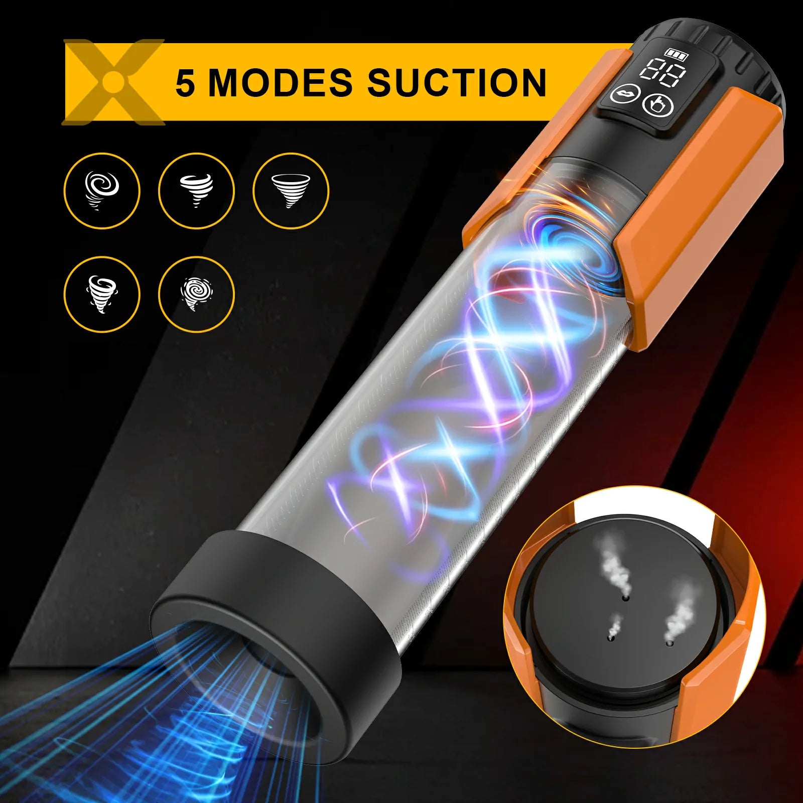 Electric vacuum Penis Pump With 5 Suction Levels For Enhancement & Extended Erection